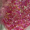 Agite o som de explosões ao vivo gradiente de duas cores joias de borboleta pequena contas acrílicas material para acessórios DIY feitos à mão atacado