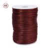 Línea 5 Hilo Tejido a Mano de 2.5 mm Seda Coreana Cuerda Roja Collar Pulsera Cadena para la Cintura Hilo de Joyería Hilo Anudado Chino Multicolor
