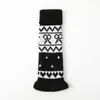 Juego de calcetines retro cálidos y gruesos Fair Isle transfronterizo 2026, antipelusa, calcetines de punto hasta la pantorrilla para niñas, venta al por mayor