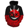 Sudadera con Capucha Estampado Digital 3D Serie Noche de Navidad de Amazon Transfronteriza Disfraces de Cosplay para Halloween
