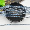Fábrica de cristal Xingtai contas soltas de vidro direto acessórios de joias faça você mesmo acessórios de roupas de duas pontas contas de diamante de ponta longa