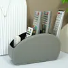 Caja de Almacenamiento con Patrón de Lichi Disponible para Artículos de Oficina, Organizador de Escritorio, Caja de Almacenamiento Duradera para Control Remoto, Caja de Almacenamiento de Cosméticos de PU Lg8175