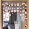 Cortina de Puerta Planeta Rosa, Decoración de Pared sin Taladro, Decoración Colgante para Cortina de Puerta, Arreglo Lindo para Niñas, Alto Atractivo Estético para Niñas