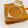 Versión Coreana Nuevo Pulsera de Malla con Campana de Atrapasueños Chapada en Plata Pulsera de Empuje y Tirón Estilo Minimalista 520 Regalo Pulsera Elegante Venta al por Mayor