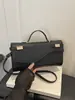 Nova bolsa clutch longa da Amazon 2025 com padrão de palmeira, versão mini da bolsa de mão de moda Kelly, bolsa transversal para mulheres