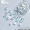 Destaque Especial para Nail Art Pérola Barroca de Formato Especial Peça Metade Inferior Plana DIY Acessórios de Joias de Pérola Joias Fantasia Feitas à Mão