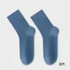 Calcetines Refrigerantes para Hombre, Verano Delgados de Media Pantorrilla Malla Transpirables Absorbentes de Sudor Anti-Olor, Antibacterianos de Color Sólido Calcetines Casuales de Negocios