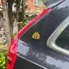 MaybachMcDonald's m Logo Pegatina para Coche Calcomanía Magnética para Coche Pegatina Lateral Impresa en 3D con Adhesivo Calcomanía Creativa para Coche