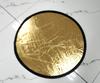 30 CM Pequeno Dois em Um Ouro e Prata Refletor Mini Placa de Iluminação Fotografia Dobrável Foto Selfie Fotografia Preencher Placa de Luz