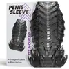 Anillo para Pene Masculino Ensanchado y Engrosado con Dientes de Lobo, Anillo de Bloqueo Roscado con Púas para Parejas, Producto Novedoso para Adultos
