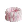 Amazon Pulsera de Franela Transfronteriza para Mujer para Lavado Facial Puño de Muñeca a Prueba de Humedad Pulsera Deportiva Diadema Europea y Americana de Color Puro