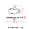 Hebilla Ot de Forma Especial de Acero Inoxidable Hebilla Chapada en Oro de 18 Quilates Accesorios de Joyería DIY Collar Pulsera Hebilla de Conexión de Moda