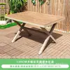 Juego de Patio de Ratán Multiespecificación, Combinación de Sillas de Ocio de Ratán Pe Minimalista Moderno, Mesa y Sillas de Aleación de Aluminio para Exteriores