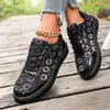 2026 Nuevos Zapatos de Encaje Hueco Estilo Europeo y Americano para Mujer, Zapatos Blancos Planos Transpirables, Zapatos Casuales de Moda Versátiles