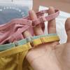 Ropa Interior Transfronteriza Europea y Americana de Tirantes Finos para Mujer Puro Deseo Ajustable Talla Grande 90 kg Sexy de Cintura Baja para Mujer Verano Fina