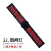 Adequado para Smartwatch Apple Iwatch12 Fivela Dobrável de Três Contas Pulseira de Aço Inoxidável Pulseira para Relógio Huawei Gt56