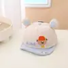 Gorro de Bebé Primavera y Verano Delgado Lindo para Bebé Súper Lindo Gorra de Pato Protección Solar y Sombrilla para Bebés Niños Estilo Coreano de Primavera y Otoño Moderno