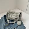 Bolsa de Tela Oxford para Mujer con Correa Ancha para el Hombro, Bolsa Casual Tipo Almohada 2023 Nueva, Simple, Elegante, para Estudiante Universitario, para el Hombro o Cruzada