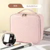 Estuche de Maquillaje Transfronterizo con Espejo, Estuche de Maquillaje Minimalista Urbano para Maquilladores al por Mayor, Estuche de Maquillaje de Lujo Ligero de Gama Alta con Espejo y Luz