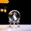 Artesanato Criativo de Bola de Cristal Ornamento de Mesa Decoração de Bola de Vidro Lote Pequeno Presente de Aniversário para Meninas