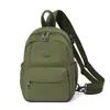 Mochila Versátil de Moda para Mujer 2026 Mochila Casual Simple de Doble Hombro Bolsa de Tela de Nylon Repelente al Agua