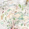Senhor. Adesivos de Paisagem 3D da Paper, Série Kaleidoscópio Parte 3, Adesivos Originais de Cena Temática de Jardim Estilo Europeu