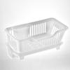 Escurridor de platos, cesta de drenaje para cocina, escurridor de platos, fregadero, escurridor de plástico, escurridor de platos para cocina, palillos, filtro de agua, caja de almacenamiento