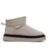 Zapatos de Entrenamiento Alemanes de Suela Gruesa Beier para Mujer 2024 Invierno Forrados de Lana Pelo de Cordero Botas de Nieve Zapatos de Algodón Papá Deportivos LZ6033