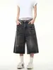 Shorts Jeans Atacado Transfronteiriço para Homens, Novo Estilo de Verão, Calças para Meninos, Roupa de Trabalho, Estilo Americano Solto, Calças Casuais Retro Masculinas