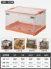 Caja de Almacenamiento para Coche Caja de Almacenamiento de Herramientas para Maletero de Coche Caja de Almacenamiento Caja Transparente para Camping al Aire Libre