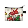Porta-moedas de Natal Desenho Animado Bonito Presente de Natal Bolsa Mini Porta-moedas Fofa para Crianças Bolsa Portátil para Armazenamento