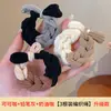 Ligas Gruesas Elásticas para el Cabello Tejidas a Mano de Color Dopamina, Alta Elasticidad Duraderas Bandas Elásticas Hechas a Mano