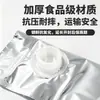 Saco de embalagem para alimentos tipo box-in-bag para vinho tinto, saco de embalagem para cerveja e bebidas, válvula borboleta esterilizada, resistente à pressão, saco com bico para suco à prova de vazamentos
