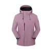 Chaqueta de Trekking Tres en Uno para Otoño e Invierno con Forro Polar Set de Dos Piezas Engrosada Cortavientos Impermeable con Capucha Ropa para Montañismo al Aire Libre