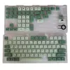 Matcha Coreano, Tailandês, Japonês, Inglês Pequeno Conjunto Completo Pbt Sublimação de Cor Xda Keycaps Adequado para 61/64/68/84/87/104