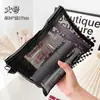Bolsa de Malla Transparente para Cosméticos Multifuncional de Viaje Portátil para Labial Cuidado de la Piel Gran Capacidad Bolsa de Tocador para Maquillaje
