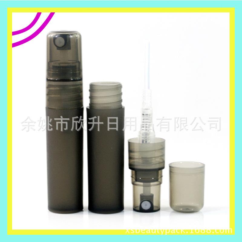 5ml透黑色圆罩子PP喷雾瓶