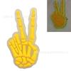 2024 Nuevo Halloween Parche Luminoso Fluorescente Zapatos Crocs Flor Hebilla de Zapato Hebilla Accesorios DIY