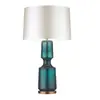Lámpara de mesita de noche minimalista posmoderna para sala de estar, Lámpara de mesa de cristal para dormitorio de hotel, Lámpara de florero de lujo ligero estilo americano para estudio