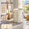 Cubo plegable para pedicura con conservación del calor, catiónico, engrosado, mejorado, de gran profundidad, portátil, para lavado de pies en casa, rodillera, bolsa para pedicura