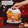 Uma variedade de sacolas de presente de Natal, sacolas de presente para as festas, sacolas de doces e biscoitos para a véspera de Natal, sacolas de presente de mão