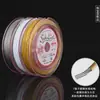 Cable de alambre de acero con hilo de oro no descolorante japonés cable de hilo de alambre para collar pulsera DIY hilo de alambre hilo de cuentas al por mayor