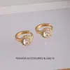 Brincos de Zircônia em Formato de Coração de Açúcar, Estilo Novo, Brincos de Moda de Nicho de Alto Padrão, Luxo Leve, Sensação de Alto Padrão, Brincos Exquisitos para Mulheres