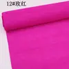 Papel Crepé Flor de Papel Flor de Papel Rizando DIY Papel Hecho a Mano Elástico Colorido Material de Papel Papel Arrugado Jardín de Infancia Mano