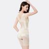 Ropa interior femenina clásica tradicional de una sola pieza que moldea el cuerpo, realza la cintura, la cadera y el abdomen.