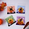 Nueva bolsa de embalaje impresa 4 en 1 para Halloween, para galletas, dulces, opp, bolsa autoadhesiva para fiestas de festivales fantasmas, dulces autoadhesivos