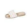 Zapatos Slip-On para Mujer 2025 Verano Orilla del Mar Medias Pantuflas Zapatos de Playa Flats Zapatos Suaves Pantuflas de Uso Diario para Exterior Sandalias