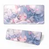 Mousepad de anime exclusivo transfronteiriço, tapete espesso para mesa de computador, tapete antiderrapante para teclado para escritórios de meninas, personalizável com seu próprio design