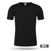 Ropa Deportiva de Malla de Verano de Secado Rápido Camisa Publicitaria de Cuello Redondo Camiseta de Manga Corta para el Trabajo Camiseta Logo Personalizado Camisa Cultural de Trabajo