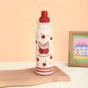 Taza Térmica de Dibujos Animados Personalizada de Alta Calidad para Niñas, Oficina, Doble Taza para Beber con Correa para Llevar, Vaso Portátil al por Mayor